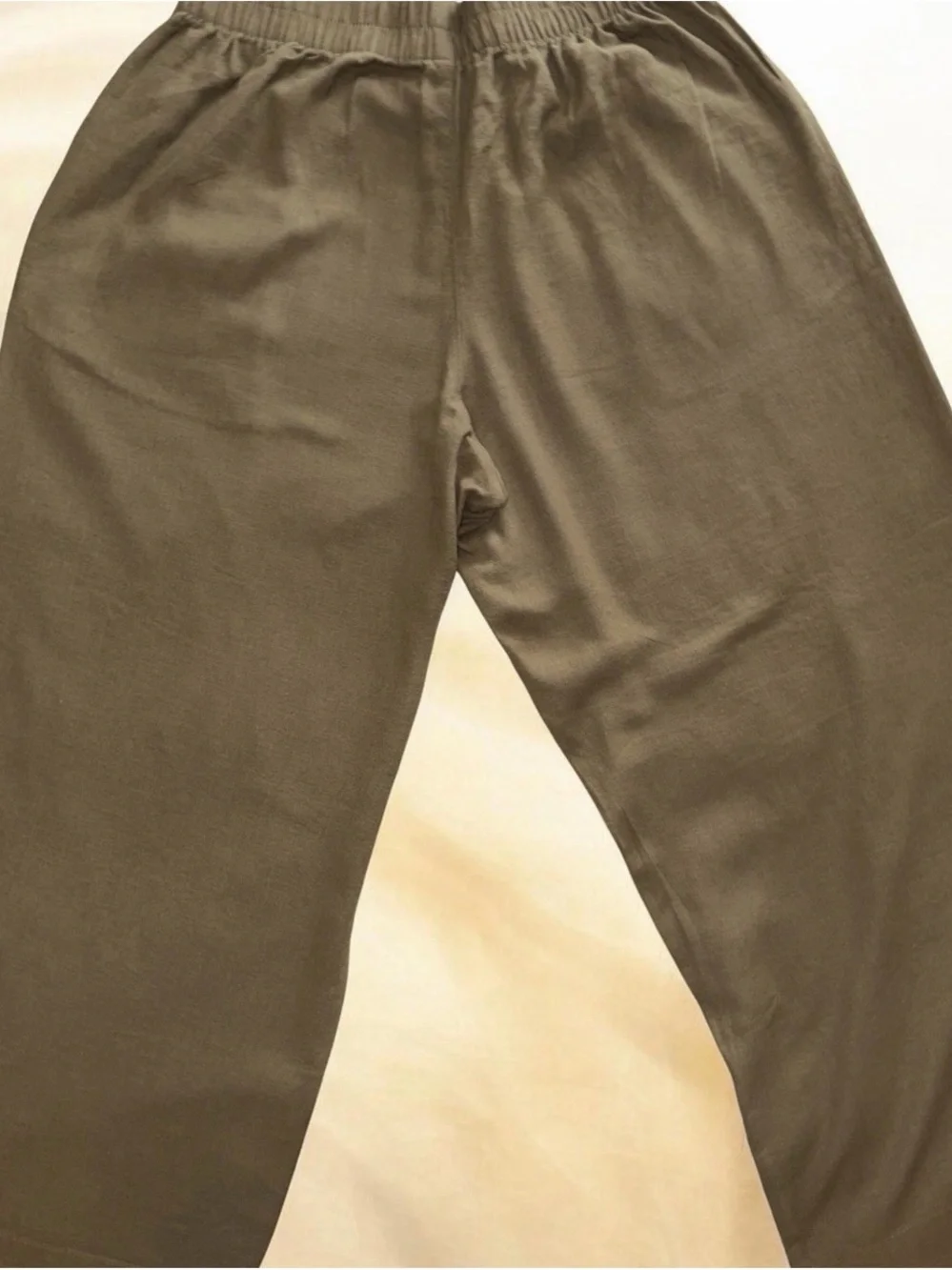 Old Navy Olive Elastic-Waist Joggers